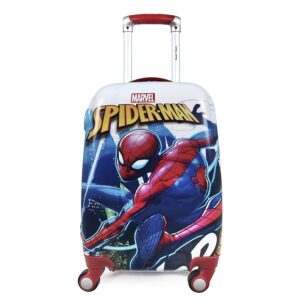 Humty Dumty Disney Spiderman Blue Polycarbonate 18 Inch / 45.7 cm Kids Hard Luggage Trolley Bag | Travel Bag