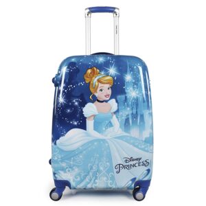 Humty Dumty Disney Cinderella Blue Polycarbonate 18 Inch / 45.7 cm Kids Hard Luggage Trolley Bag | Travel Bag