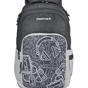 Fastrack 35 Ltrs Black POLYESTER BACKPACK  ( A0786NBK01 )