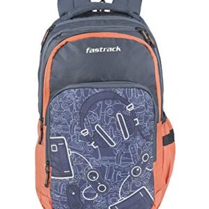 Fastrack 35 Ltrs Blue POLYESTER BACKPACK  ( A0786NBL01 )