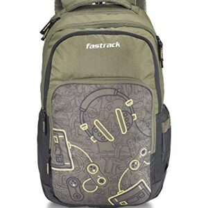 Fastrack 35 Ltrs Green POLYESTER BACKPACK  ( A0786NOL01 )