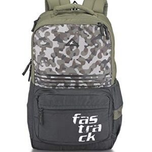 Fastrack 35 Ltrs GREEN POLYESTER BACKPACK  ( A0790NOL01 )