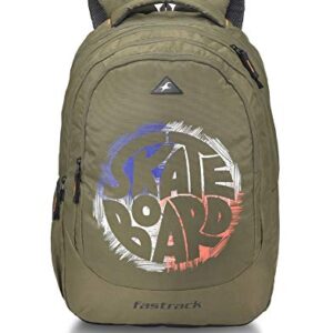 Fastrack 36 Ltrs GREEN POLYESTER BACKPACK  ( A0795NOL01 )