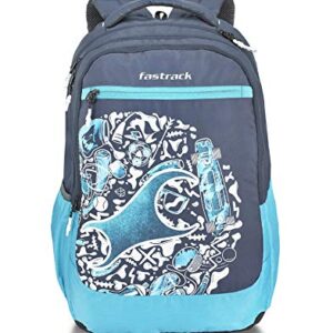 Fastrack 36 Ltrs BLUE POLYESTER BACKPACK  ( A0796NBL01 )