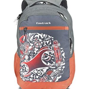Fastrack 36 Ltrs GREY POLYESTER BACKPACK  ( A0796NGY01 )