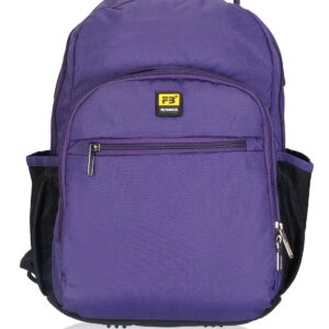 Fb Fashion Bags SB-310 PURPLE for School/College/Office/Travel Backpack