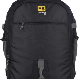 Fb Fashion Bags SB-496 Black for School/College/Office/Travel Backpack
