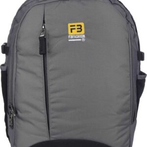 Fb Fashion Bags SB-616 Grey for School/College/Office/Travel Backpack