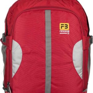 Fb Fashion Bags SB-688 Red for School/College/Office/Travel Backpack