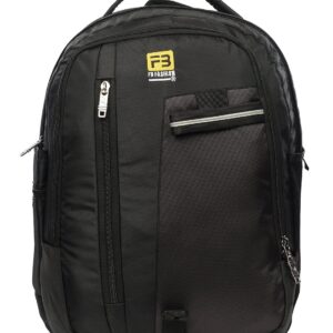 Fb Fashion Bags SB-712 Black for School/College/Office/Travel Backpack
