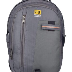 Fb Fashion Bags SB-712 Grey for School/College/Office/Travel Backpack