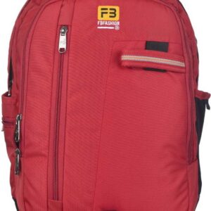 Fb Fashion Bags SB-712 Red for School/College/Office/Travel Backpack